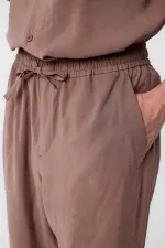 Antioch Kahve Relaxed Erkek Jogger Pantolon