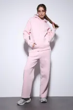 Antioch Pink Hooded Basic Women's Sweatshirt