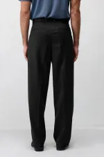 Antioch Siyah Relaxed Fit Erkek Pantolon