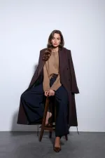 Antioch Camel Yün Karışımlı Kadın Kazak