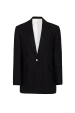Antioch Black 100% Linen Women's Blazer Jacket