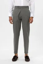 Antioch Haki Yüksek Bel Regular Fit Erkek Pantolon