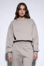 Antioch Light Mink Basic Women's Sweatshirt