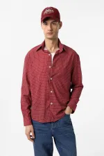 Chapeau brodé Antioch Burgundy pour homme