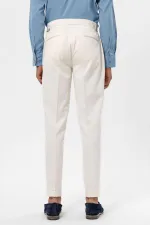 Antioch Ekru Yüksek Bel Regular Fit Erkek Pantolon