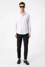 Antioch Beyaz Slim Fit Erkek Gömlek