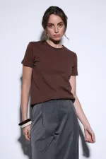 T-shirt basique pour femmes Antioch Coffee