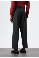 Antioch Antrasit Relax Fit Çizgili Erkek Pantolon