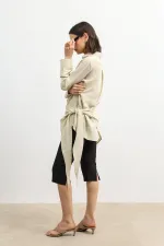 Antioch Bej Mendil Detaylı Kadın Gömlek