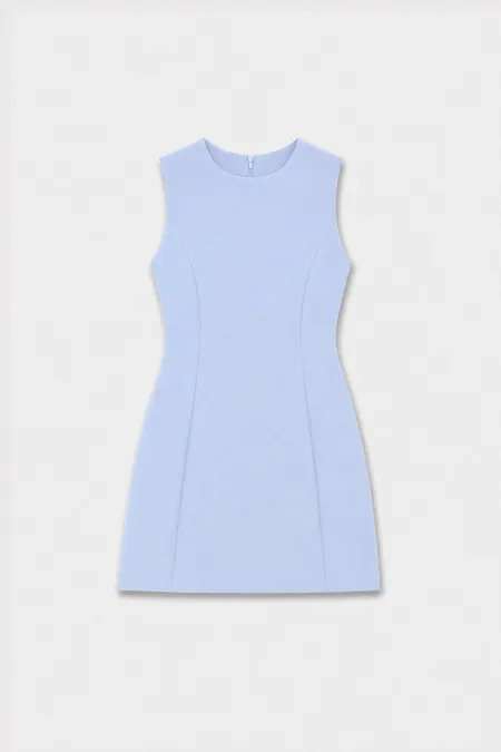 Antioch Baby Blue Women's Mini Dress Antioch Baby Blue Women's Mini Dress