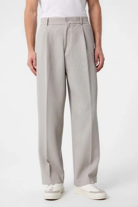 Pantalon en velours côtelé ample Antioch Stone pour homme