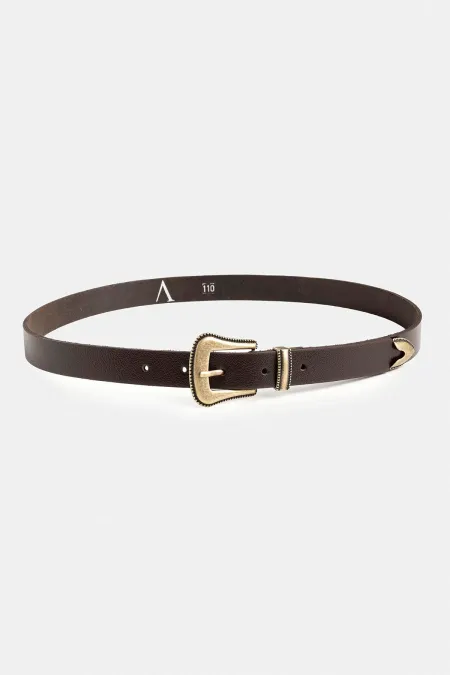 Ceinture en cuir pour homme Antioch Coffee