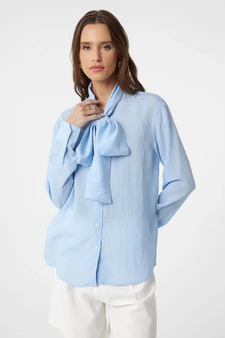 Antioch Blue Collar Women's Shirt with Scarf
