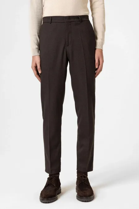 Antioch Coffee High Waist Classic Men's Trousers