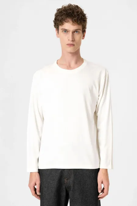 T-shirt basique blanc Antioch pour homme, coupe décontractée