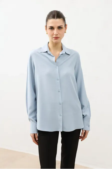 Antioch Bebe Blue Premium Women's Shirt