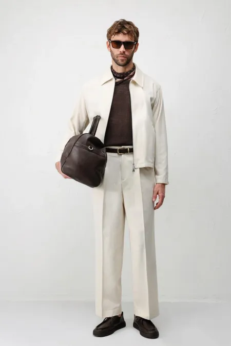 Veste pour homme Antioch à texture écru