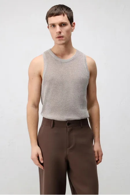 Antioch Natur Knitwear Athlète pour hommes