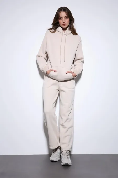 Sweat-shirt basique à capuche Antioch Stone pour femme