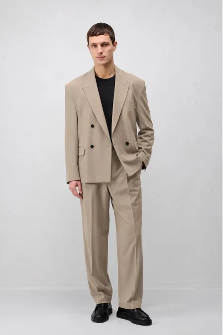 Antioch Bej Relaxed Fit Erkek Blazer Ceket Antioch Bej Relaxed Fit Erkek Blazer Ceket