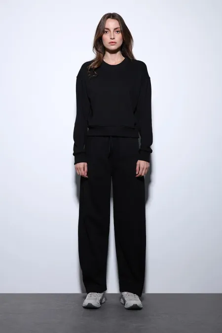 Antioch Siyah Basic Kadın Eşofman Takım