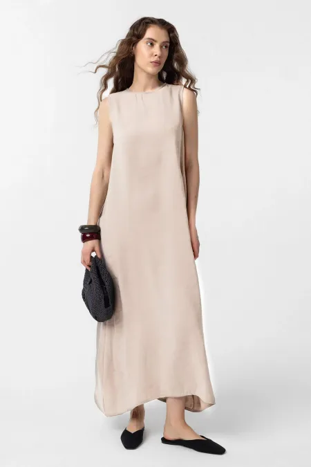 Antioch Stone Modal Midi Women's Dress