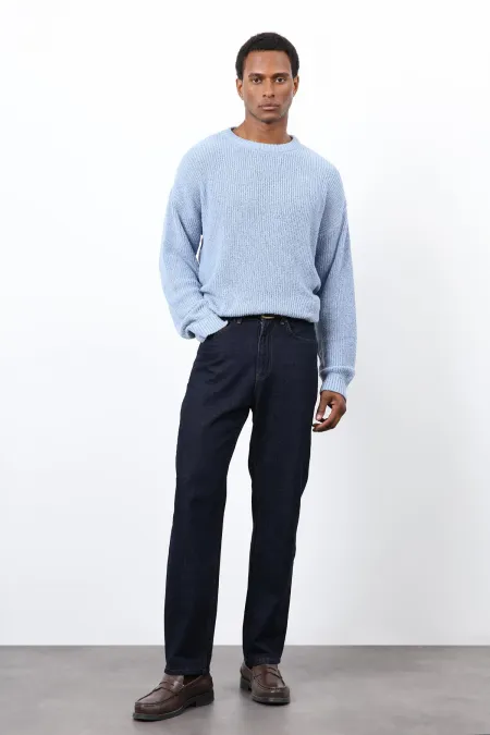 Pull en maille bleu Antioch Bebe pour garçon