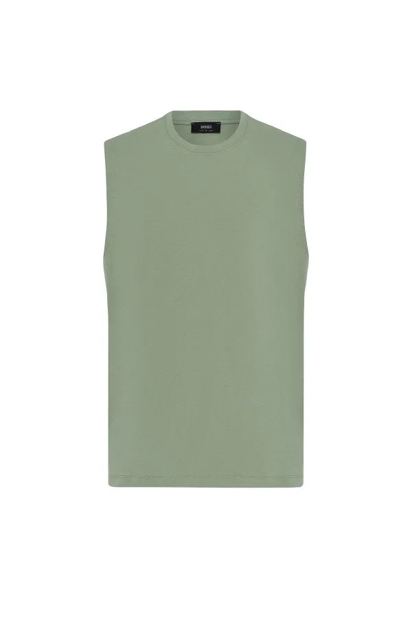 Antioch Haki Relaxed Fit Erkek Kolsuz T-Shirt