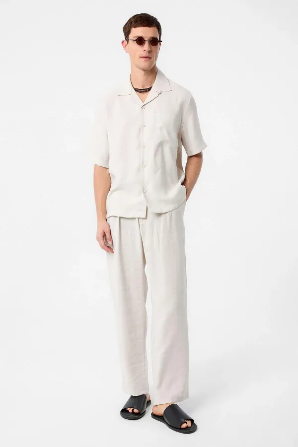 Antioch Taş Modal Kumaş Erkek Gömlek