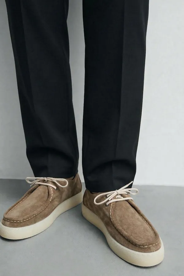 Antioch Vizon Yumuşak Dikişli Burun Deri Ayakkabı