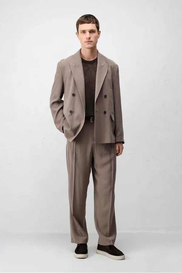 Pantalon pour homme en tissu modal Antioch Mink