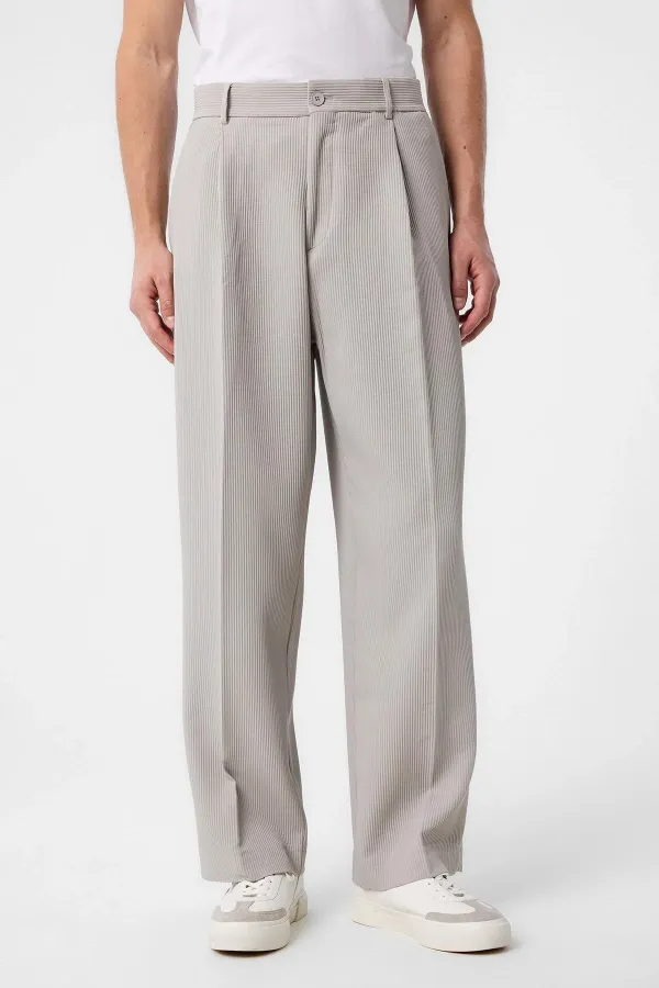 Pantalon en velours côtelé ample Antioch Stone pour homme