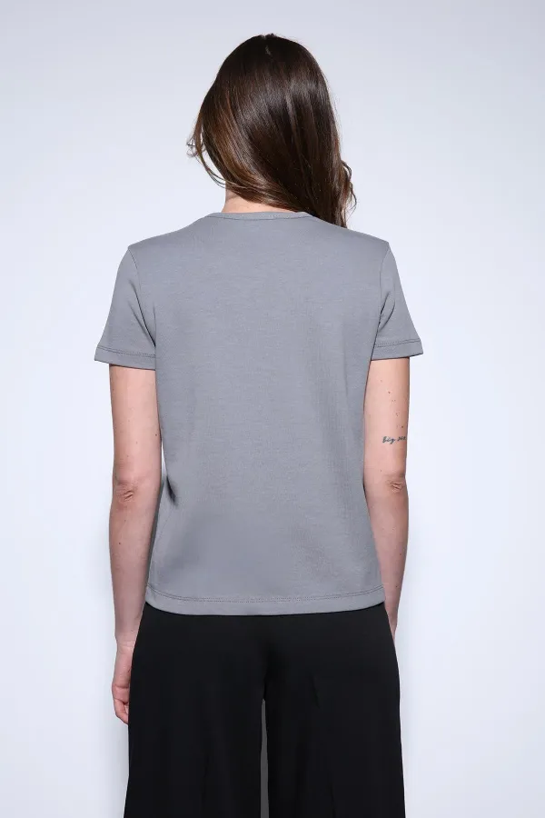 T-shirt basique fumé Antioch pour femmes