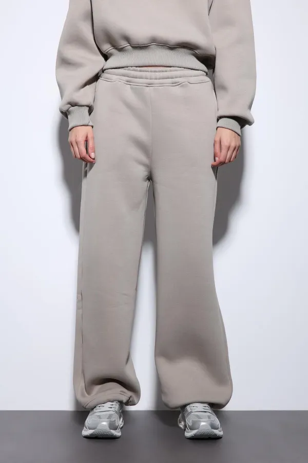 Antioch Light Mink Basic Adjustable Hem Women's Sweatpants