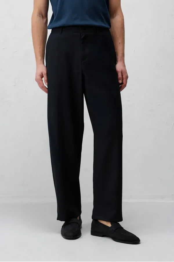 Antioch Lacivert Relaxed Fit Erkek Pantolon