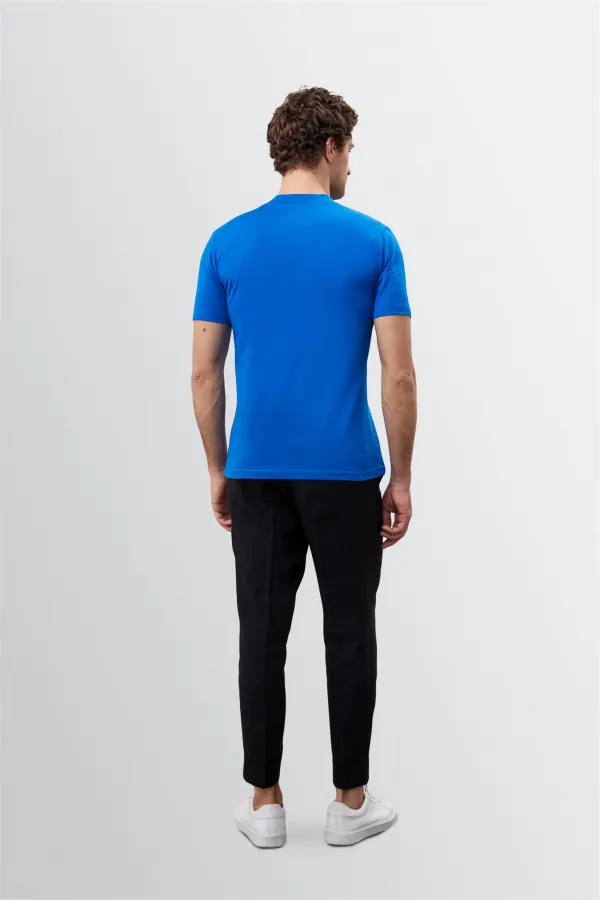 Antioch Saks Slim Fit Basic T-Shirt
