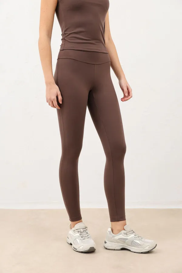 Leggings taille haute Antioch Coffee