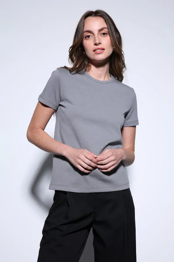 T-shirt basique fumé Antioch pour femmes