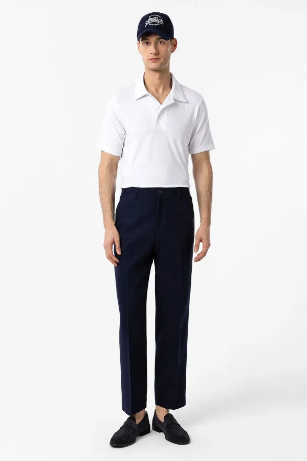 T-shirt polo blanc Antioch coupe classique pour homme