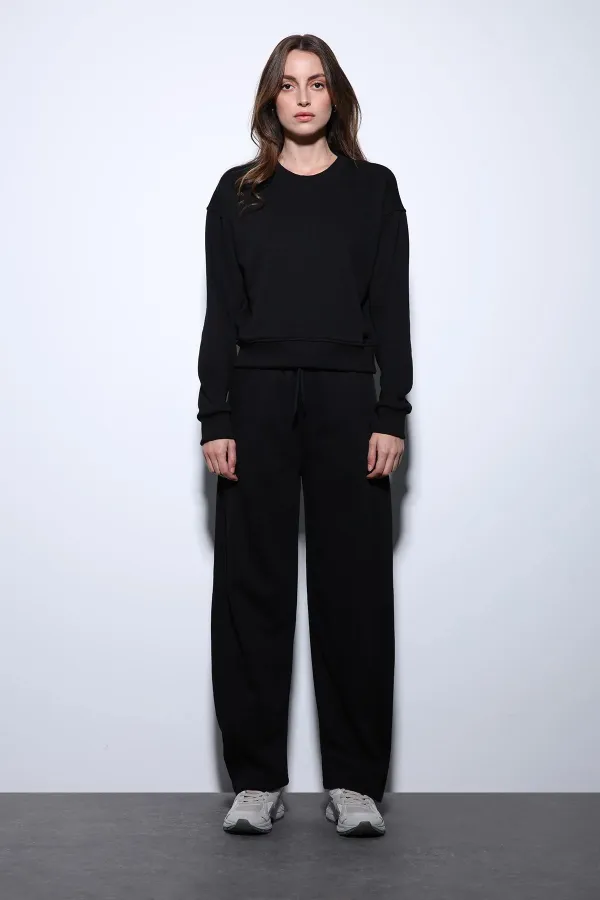 Antioch Black Basic Women's Sweatshirt