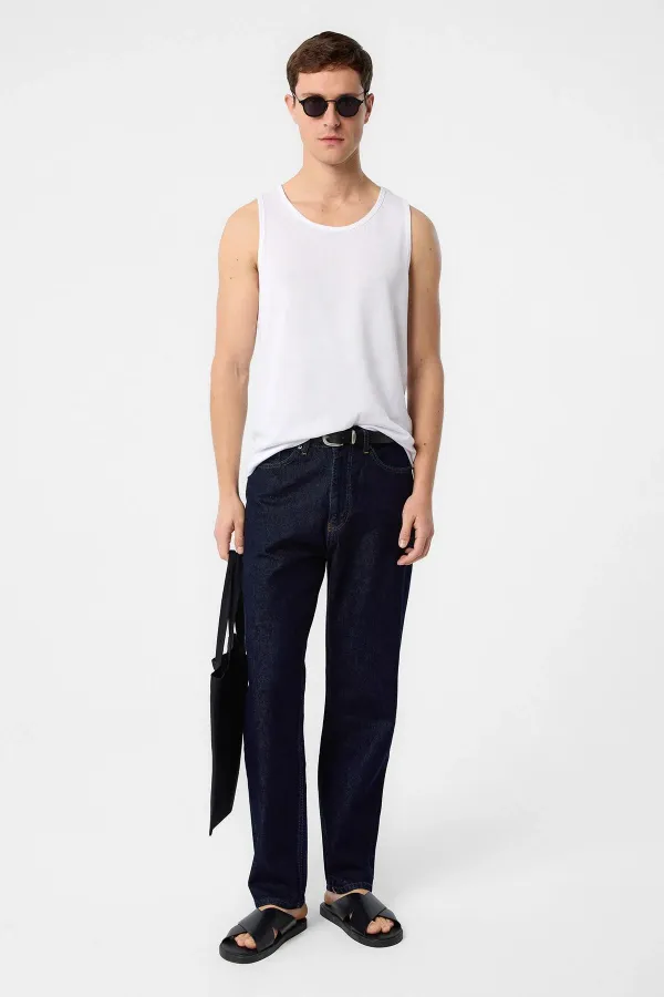 Débardeur blanc basique pour homme Antioch