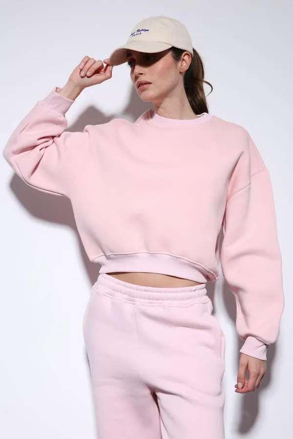 Antioch Pink Basic Women's Sweatshirt