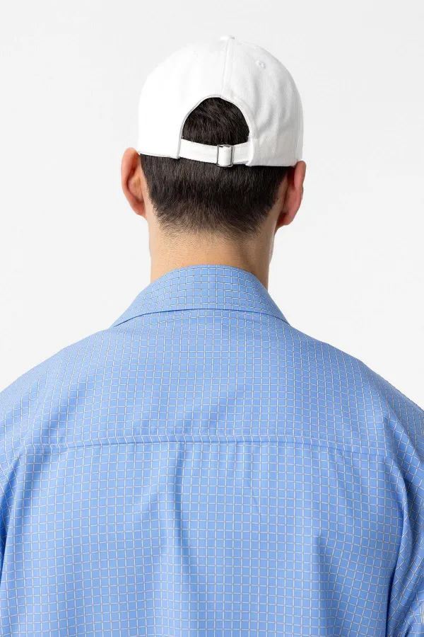 Antioch Beyaz İşlemeli Erkek Şapka