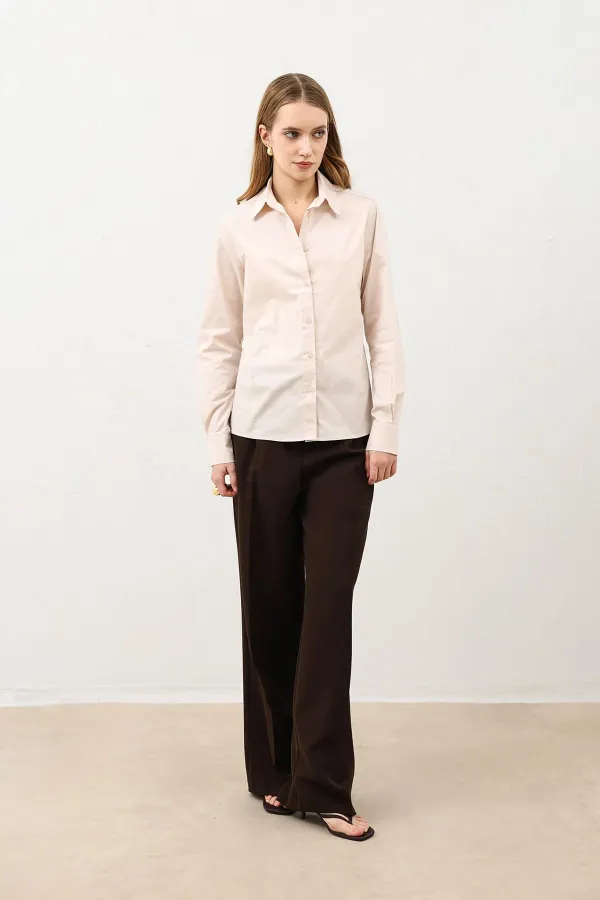 Chemise Antioch Stone Basic Slim Fit pour femme