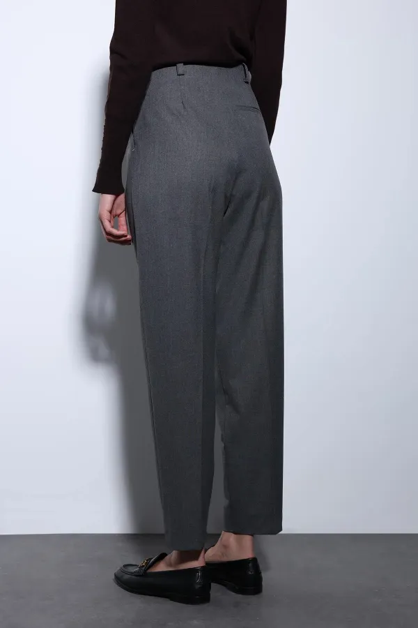 Antioch Antrasit Pensli Kadın Pantolon