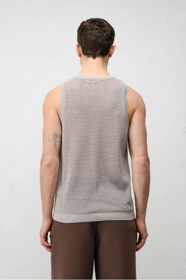 Antioch Natur Knitwear Athlète pour hommes