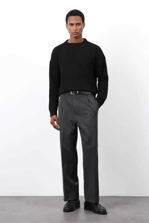 Antioch Black Knitted Men's Sweater
