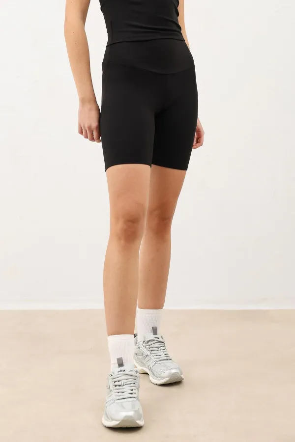Leggings de sport courts noirs Antioch