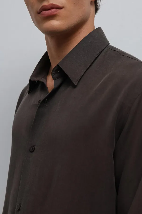 Antioch Coffee Technical Regular Fit Men's Shirt