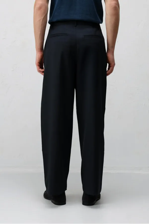 Antioch Lacivert Relaxed Fit Erkek Pantolon